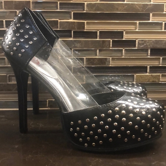A1. Super Sexy Studded Heels - Picture 3 of 5